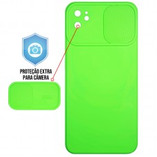 Capa para iPhone 12 - Emborrachada Cam Protector Verde